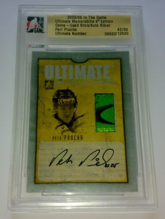 05-06 ITG Ultimate Memorabilia Stick Autos 42/50